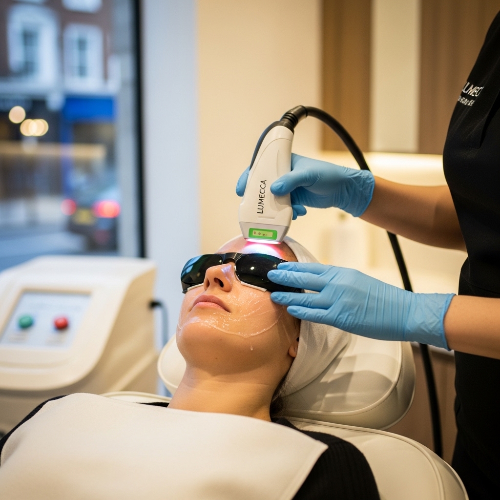 Lumecca IPL photofacial treatment at Amer Clinic London