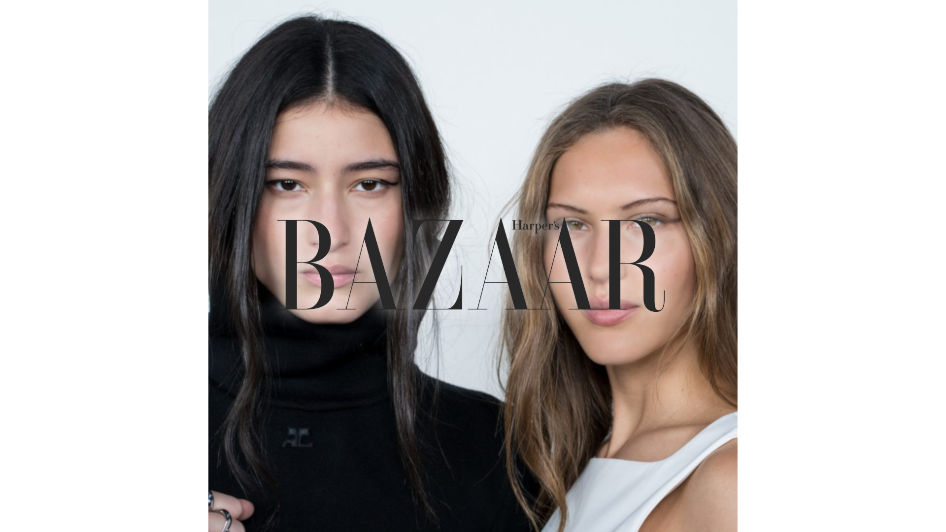 Bazaar blog featured image of two women and the logo in front